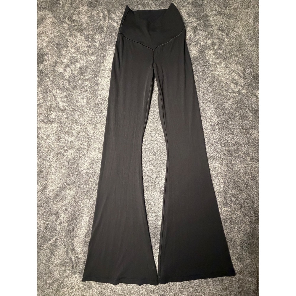 OFFLINE by Aerie Real Me Flare Leggings Black High Rise Yoga Pants Small